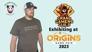 Grand Gamers Guild Interview at Origins Game Fair 2023 - Board Game Ahua