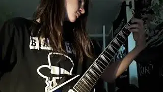 trying dave mustaine spider chord technique