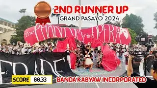 GRAND PASAYO 2024 - Banda Kabyaw Incorporated of Cabiao Nueva Ecija Drill Performance