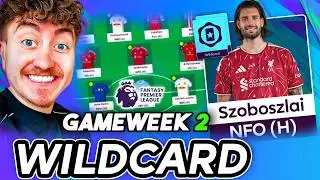 KNEEJERK WILDCARD DRAFT! 😳 THE BEST GW2 FPL TEAM! | Fantasy Premier League 2026/27