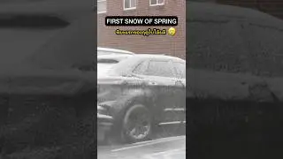 Is it Spring? 🥲 #Justfilms #ก็ฟิล์มไปเรื่อย #อเมริกา #snowinspring #colorado #usa #america #spring
