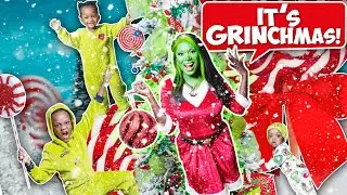 Grinch STOLE Our Christmas *Vlogmas Intro Behind The Scenes*