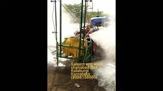 mini tractor spray spray