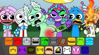 Incredibox Sprunki Retake OH NO! MALIK wanted to enlarge his ASS, but Doctor NYLES set him up! NEW N