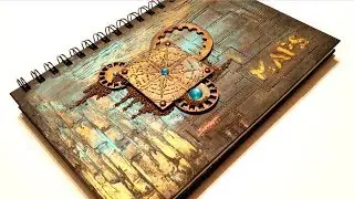 Travel Journal Cover Tutorial by Gabrielle Pollacco