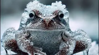 Alaskan Wood Frog : Nature&rsquo;s Ice Breaker