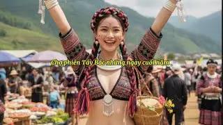 Chợ mạn Đức ( huyện Tân lạc cũ vào những ngày cuối năm)