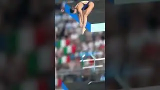 Perfect Precision 🇮🇹 | Cinematic Platform Diving in Slow Motion#diving#platformdiving #olympicdiving