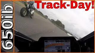 Yamaha R1M vs Ducati Panigale 1299 Anniversario @ Barber Race Track!