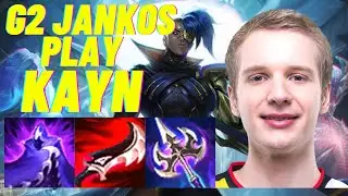 G2 JANKOS PLAYS KAYN VS GRAVES | EUW CHALLENGER PATCH 10.25| [League of Legends] Full Gameplay