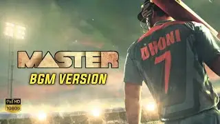 Happy Birthday 🔥 | MS Dhoni 😎 | Whatsapp status | Tamil | Master bgm version | 2020