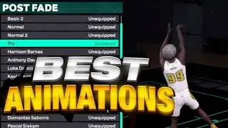BEST POST SCORER ANIMATIONS & BADGES IN NBA 2K26 NEXT GEN! BEST HOOK BEST FADE & BEST SIGS IN 2K26