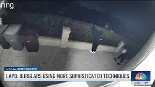 Encino burglars copying tactics used by international crime rings