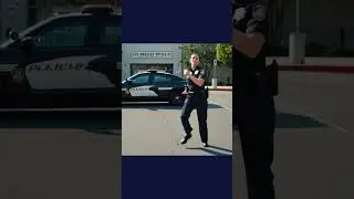 🇺🇸 American Police Officer Dancing to Blurred Lines #dance #shorts