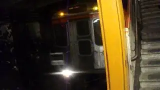 SEPTA Broad-Ridge Spur: 1982 Kawasaki B-IVs (526-554) arriving Fairmount Spur Station