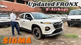 MARUTI FRONX BHI UPDATE HUI ! Ab Fronx Ke Base Variant Sigma Se Six Airbags !!