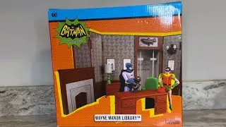 Review Mcfarlane Wayne Manor Library 66 Batman