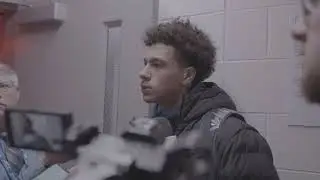 Naithan George postgame at NC State