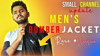 Eps-5 Ignite🔥 Your Style with the Perfect Men's Bomber Jacket (Rare + Unique) Telugu Mens fashion
