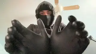 ASMR | Masked Man Helps You Fall Asleep [Glove Sounds, Orbeez, Brush Scratching]