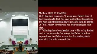 12 14 2025 Sunday Morning Class - The Letters in Red