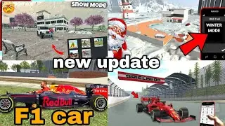 Finally F1 car snow mode add all new cheat code update 😍