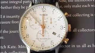 Timex Waterbury Chronograph Full Review! A TERRIFIC $70 purchase!