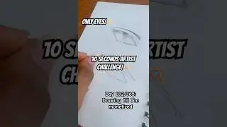 10 seconds ARTIST challenge (TREND) #art #shorts #viral #blowup