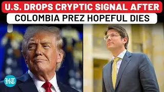 After Colombian Presidential Contender Miguel Uribe Dies, US' Chilling Message Sparks Questions