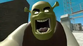 SCARY SHREK @ FREE SPACE 13 #gmod #nextbot
