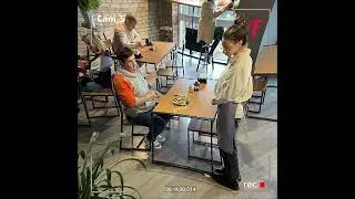 Waitress faces humiliation from a rude customer #shorts