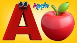 A for apple | अ से अनार | abcd | Abc phonics song nursery rhymes