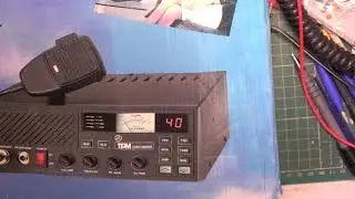 Team Euro 3004 CB27/81 UK FM base station CB radio -  Service & PSU recap