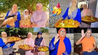 نهار بورماش بالعادات والتقاليد والصلاة والسلام على رسول الله 🥳🥳 