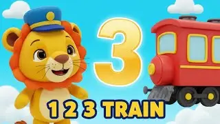 1 Hour Counting Song 🚂 | Learn Numbers 1 2 3 | Preschool Learning Rhymes for Kids