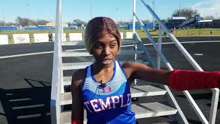 Te'Ajia Taylor - 2020 Temple Relays 400 Meter Champion