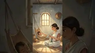 #Baby daily activity #Ai create #villagelife