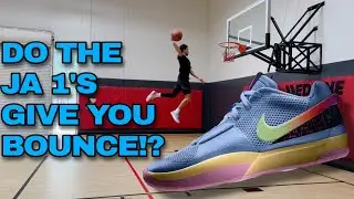 Raw Dunk Session in the NEW Ja 1’s