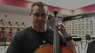 Cello - Bb major scale & arpeggio in 1 octave