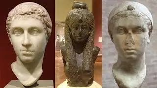 &ldquo;The Legacy of Cleopatra VII Philopator / &Kappa;&lambda;&epsilon;&omicron;&pi;ά&tau;&rho;&alpha; &Phi;&iota;&lambda;&omicron;&pi;ά&tau;&omega;&rho; Queen of the Ptolemaic Kingdom&rdquo; Panel