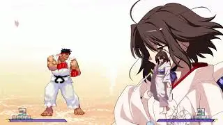 MUGEN Ryougi Shiki Hi-res effects add