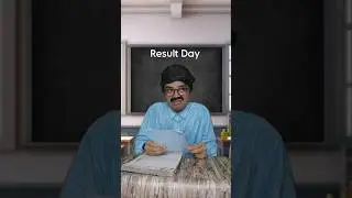 Result ka din 😱 aur Backbencher 😳 #shorts #funnyshorts #school #sraoster