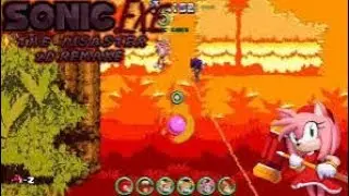 Sonic.exe the disaster 2D remake classic Amy rose mod edition day 4 gameplay  see the description 