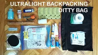 Ultralight Backpacking Ditty Bag - Get Organized