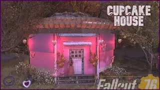 Fallout 76 *Valentine* Camp Build - Cupcake House