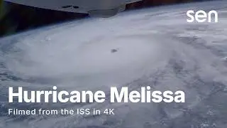 Hurricane Melissa&rsquo;s Approach to Jamaica From Space | Strongest Storm of 2025