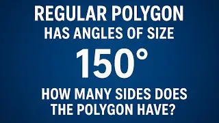 2025 WAEC OBJECTIVE QUESTION -(18) || Interior angle of a regular Polygon ✍️🎓||