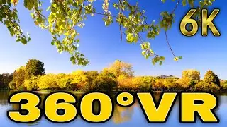 360&deg; VR Titan Park Walk Alexandru Ioan Cuza IOR Bucharest Travel Romania 6K 3D Virtual Reality HD 4K