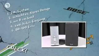 CHECK! PC-Lautsprecher: Teufel Concept B 20 vs. Bose Companion 2