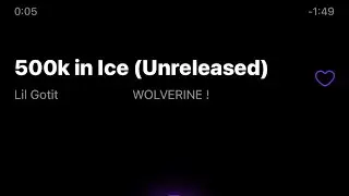 Lil Gotit - 500k in Ice (Unreleased)